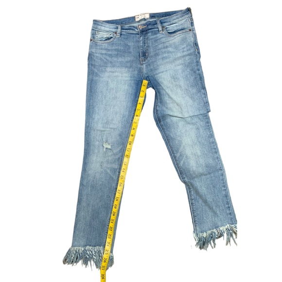 Free People, Distressed Stretchy Jeaggings - Picture 9 of 11